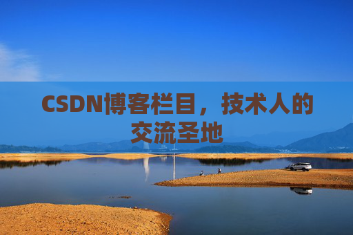 CSDN博客栏目，技术人的交流圣地